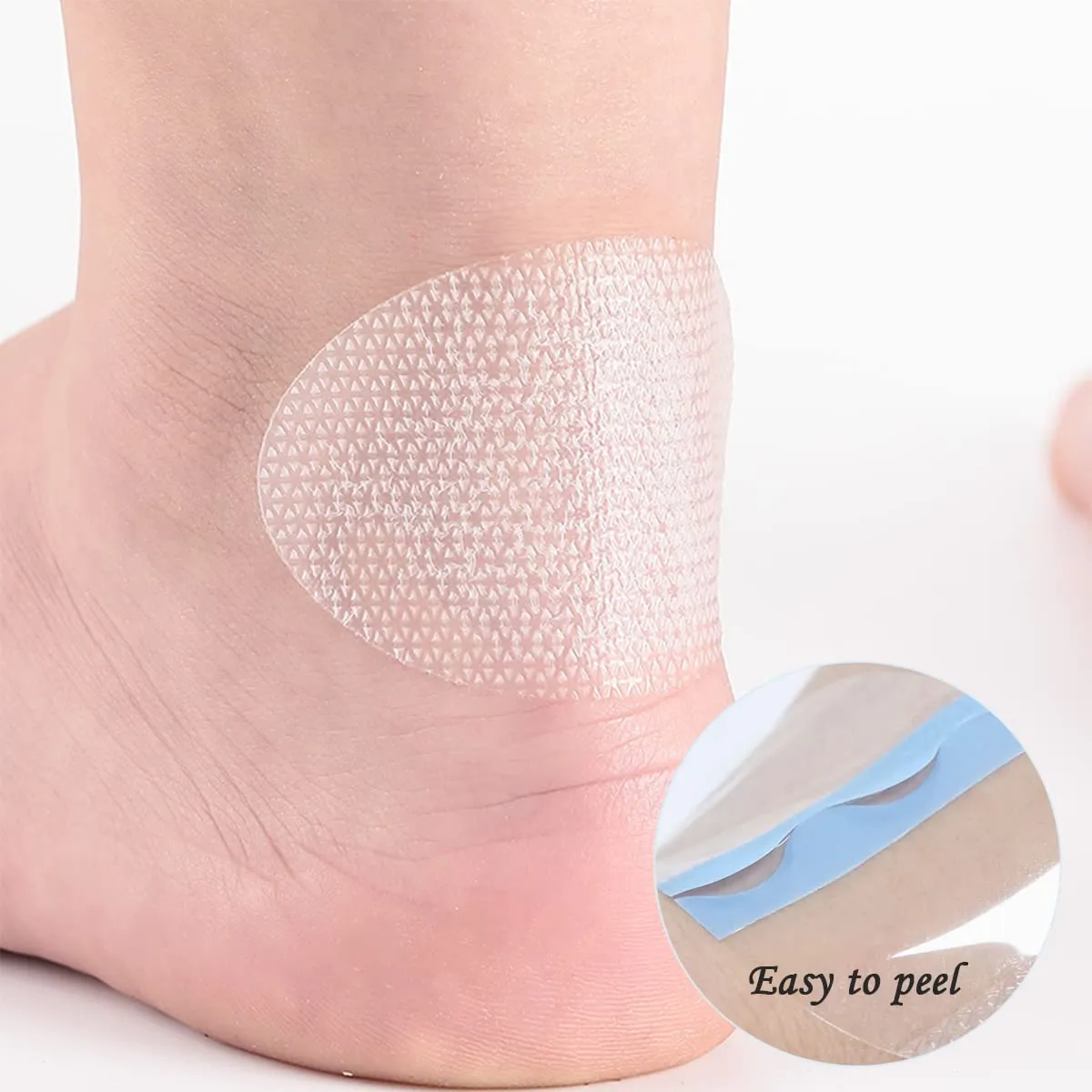 20 Pcs Blister Plasters, Invisible Blister Bandages Waterproof Blister Cushion Pads Heel Blister Plasters Prevention Cushion for Heel Feet Toes