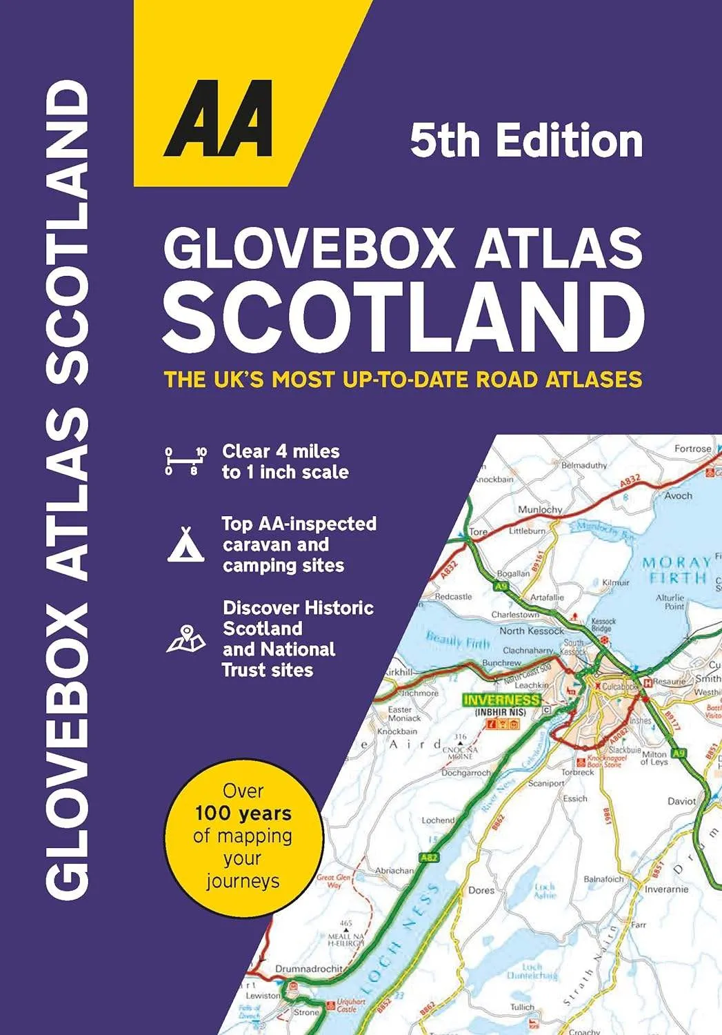 AA Glovebox Atlas Scotland