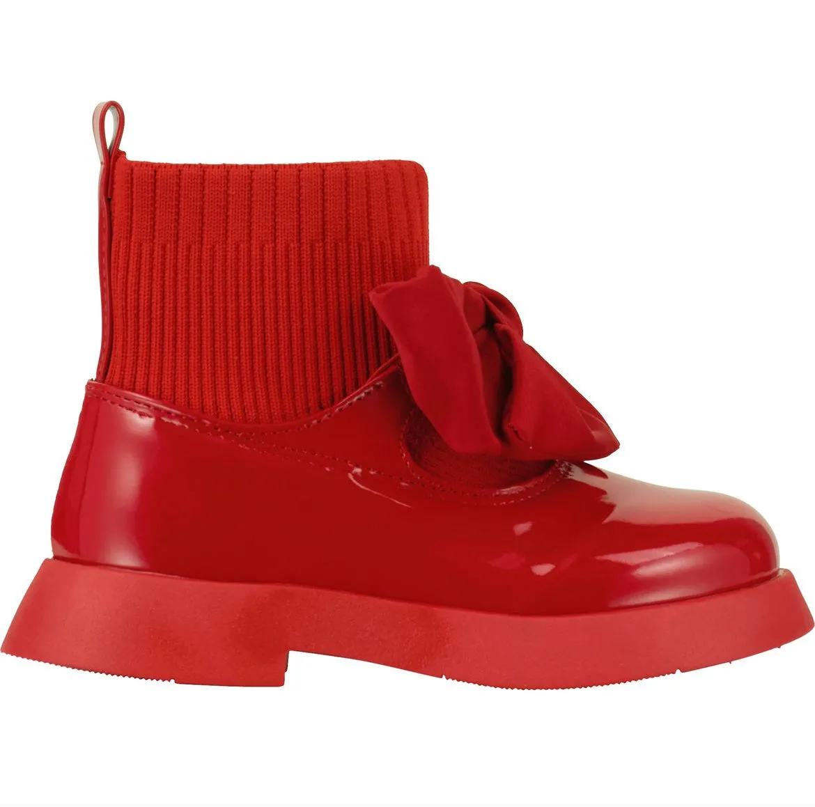 Adee Sock Boot Red