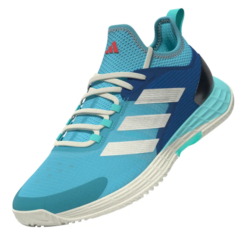 Adidas Adizero Ubersonic Womens Tennis Shoes - Turquoise / Off White