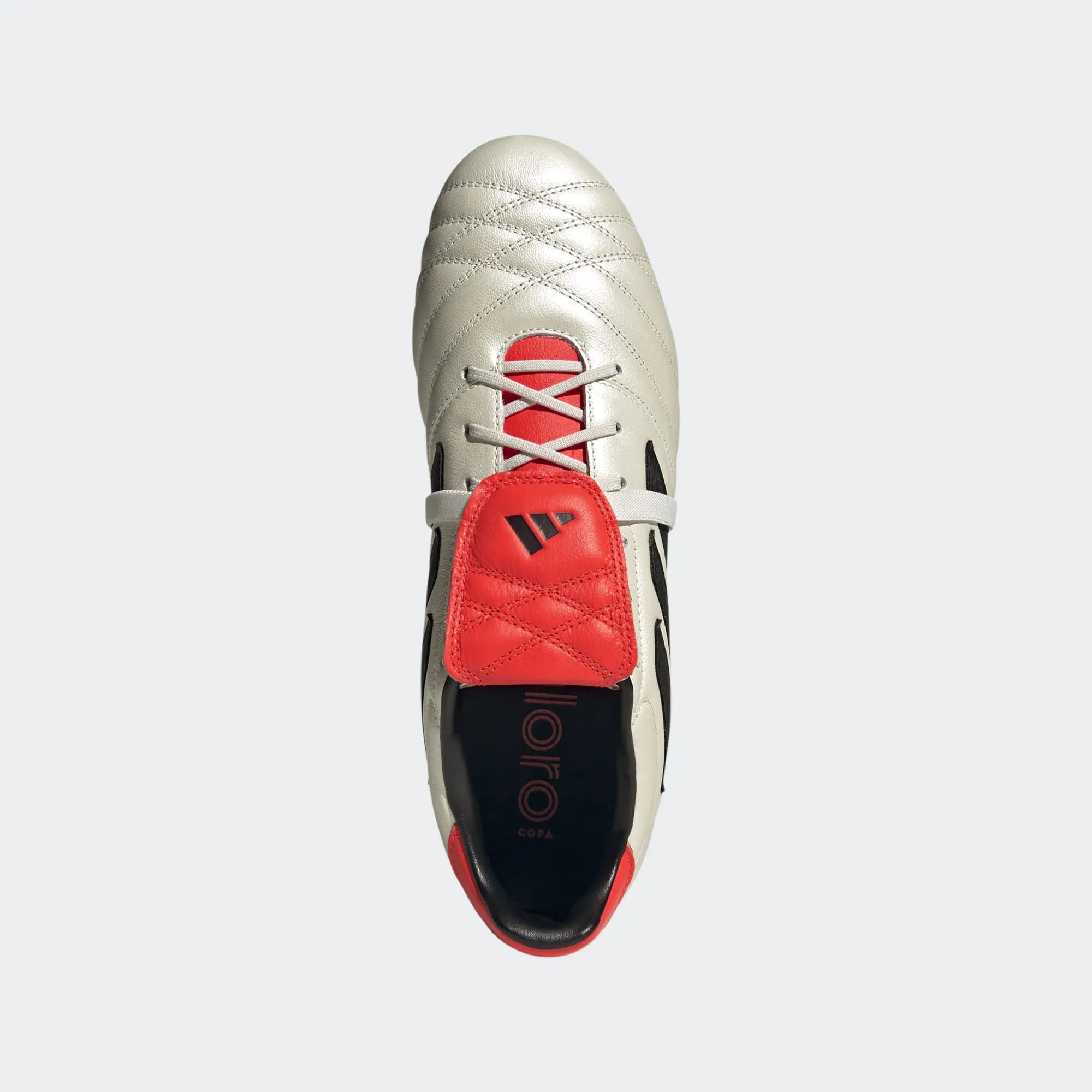 adidas Copa Gloro FG Boots- White/Black/Red