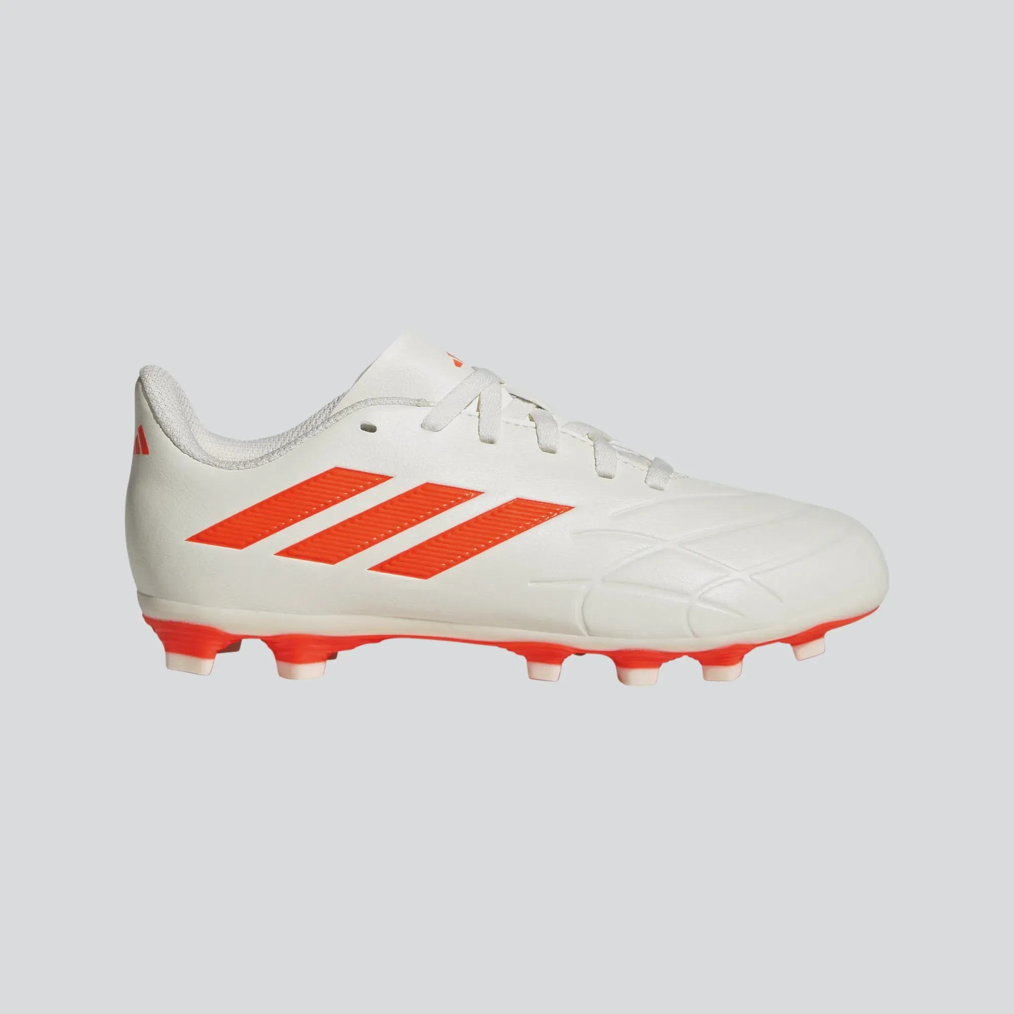 adidas COPA Pure .4 Boots FxG- White/Orange- JUNIOR