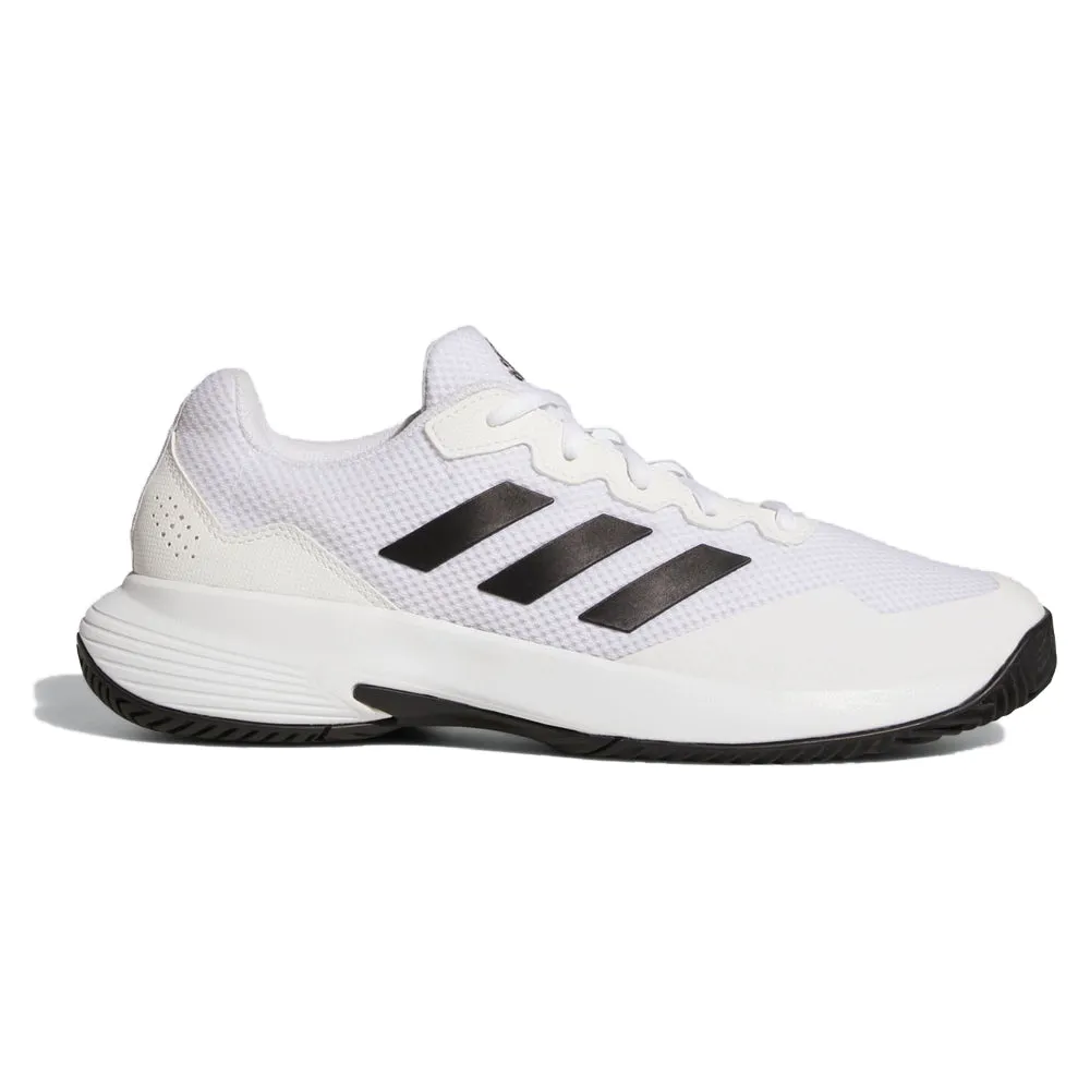 adidas Game Court 2.0 Tennis Shoes (Mens) - White