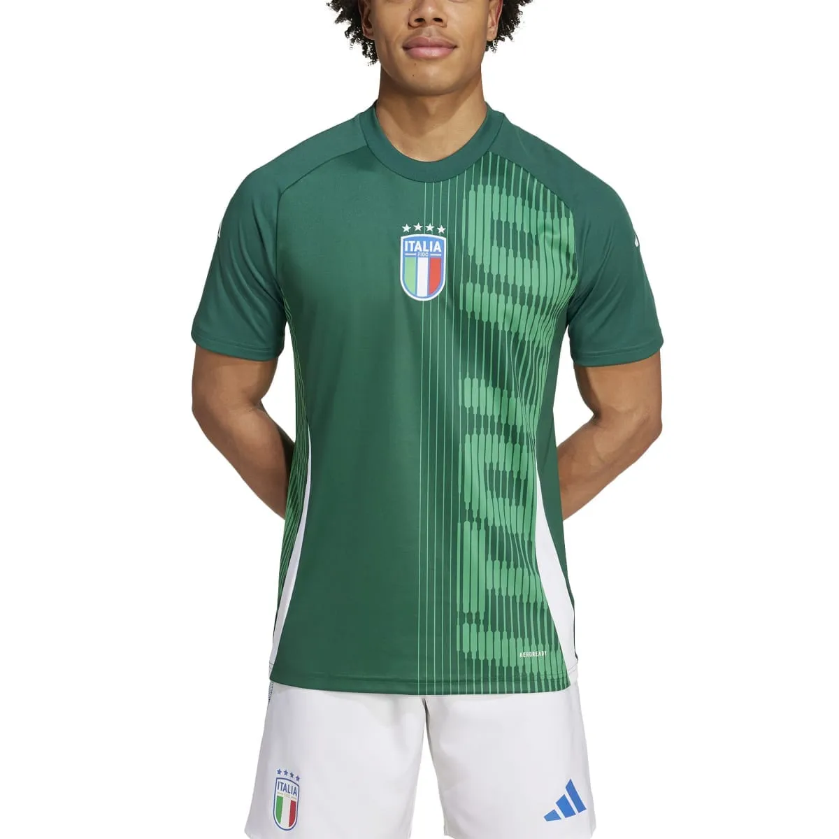 adidas Men's Italy Pre-Match Jersey | IW7950