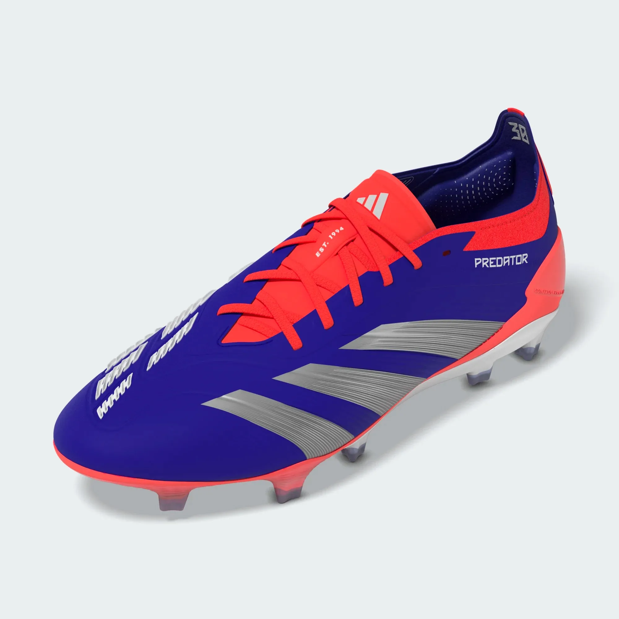 adidas Predator Elite FG Boots- Blue/White/Red