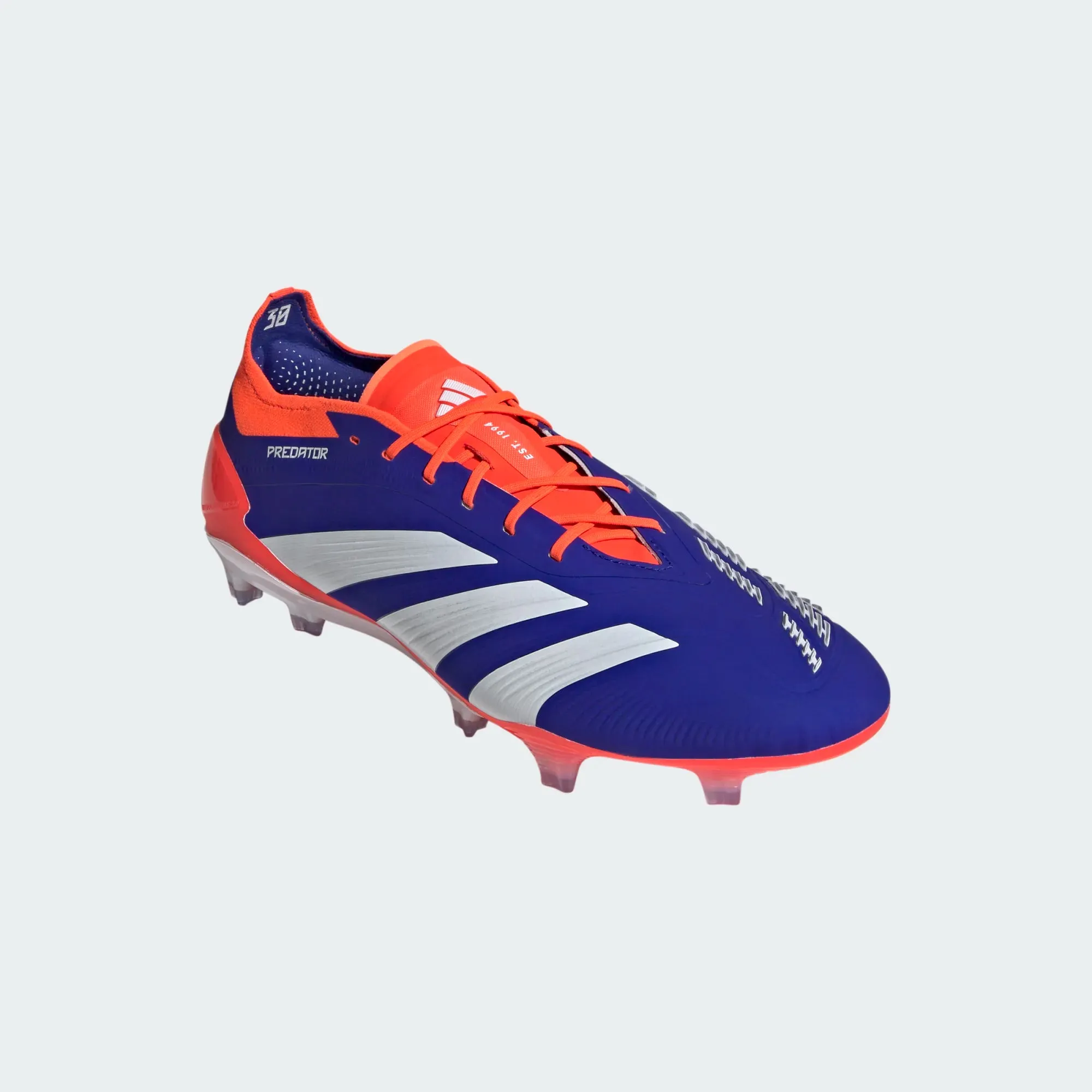 adidas Predator Elite FG Boots- Blue/White/Red