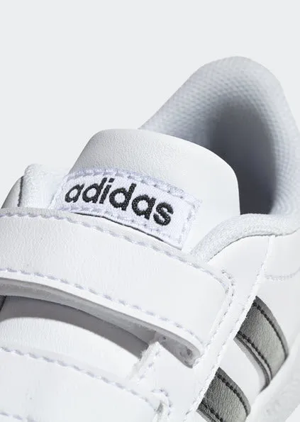 Adidas VL Court 2.0 CMF Infant Shoes White/Black DB1839