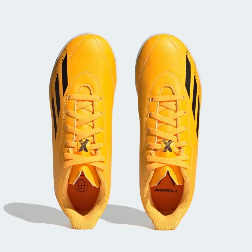 Adidas X Speedportal .4 INDOOR- Gold/Black/Orange- JUNIOR