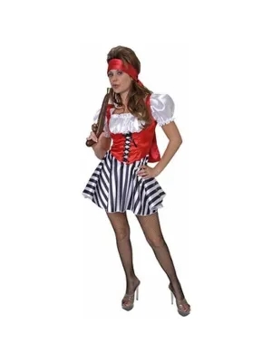 Adult Sexy Treasure Pirate Costume