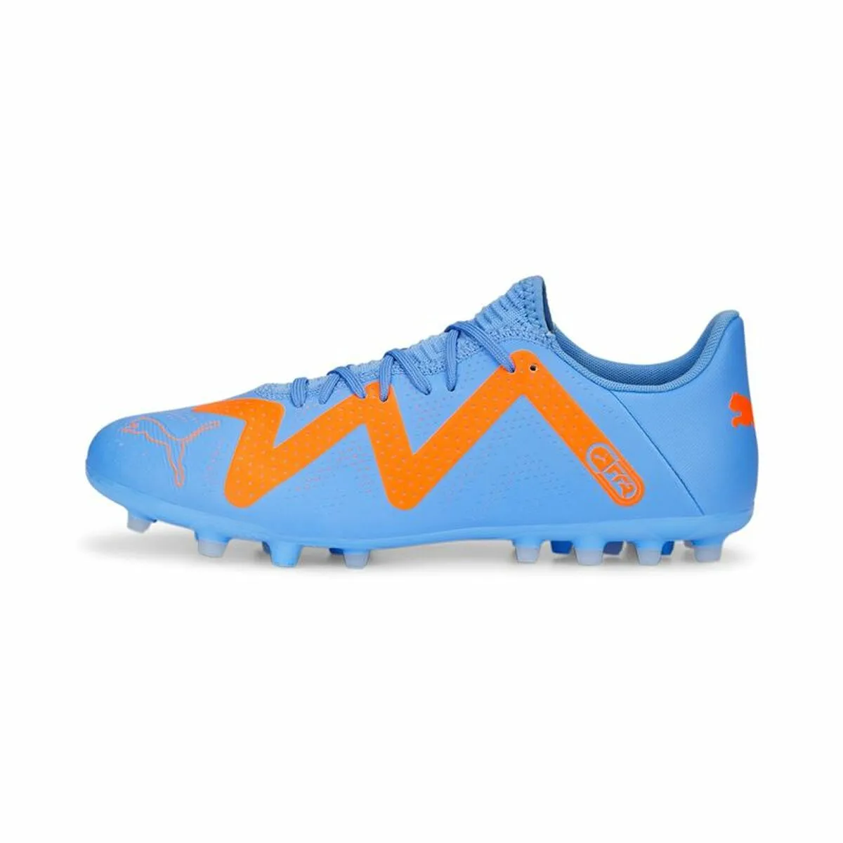 Adult's Football Boots Puma Future Play Mg Glimmer Blue Unisex