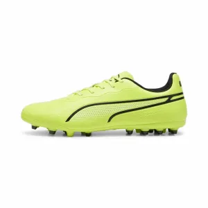 Adult's Multi-stud Football Boots Puma King Match MG Yellow Black