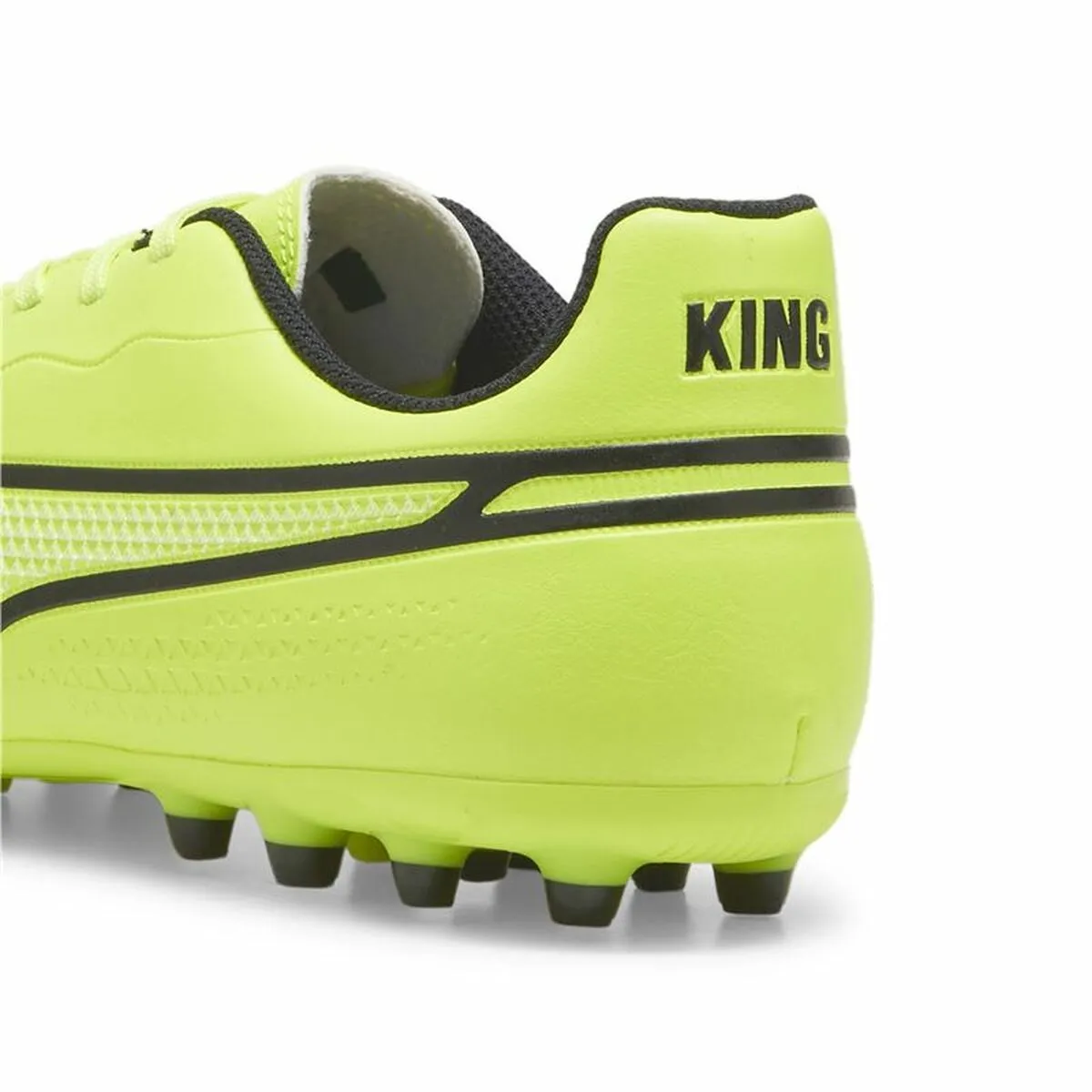 Adult's Multi-stud Football Boots Puma King Match MG Yellow Black