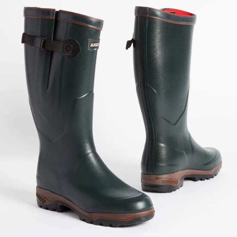 Aigle Parcours 2 ISO Neoprene Wellington Boots - Bronze