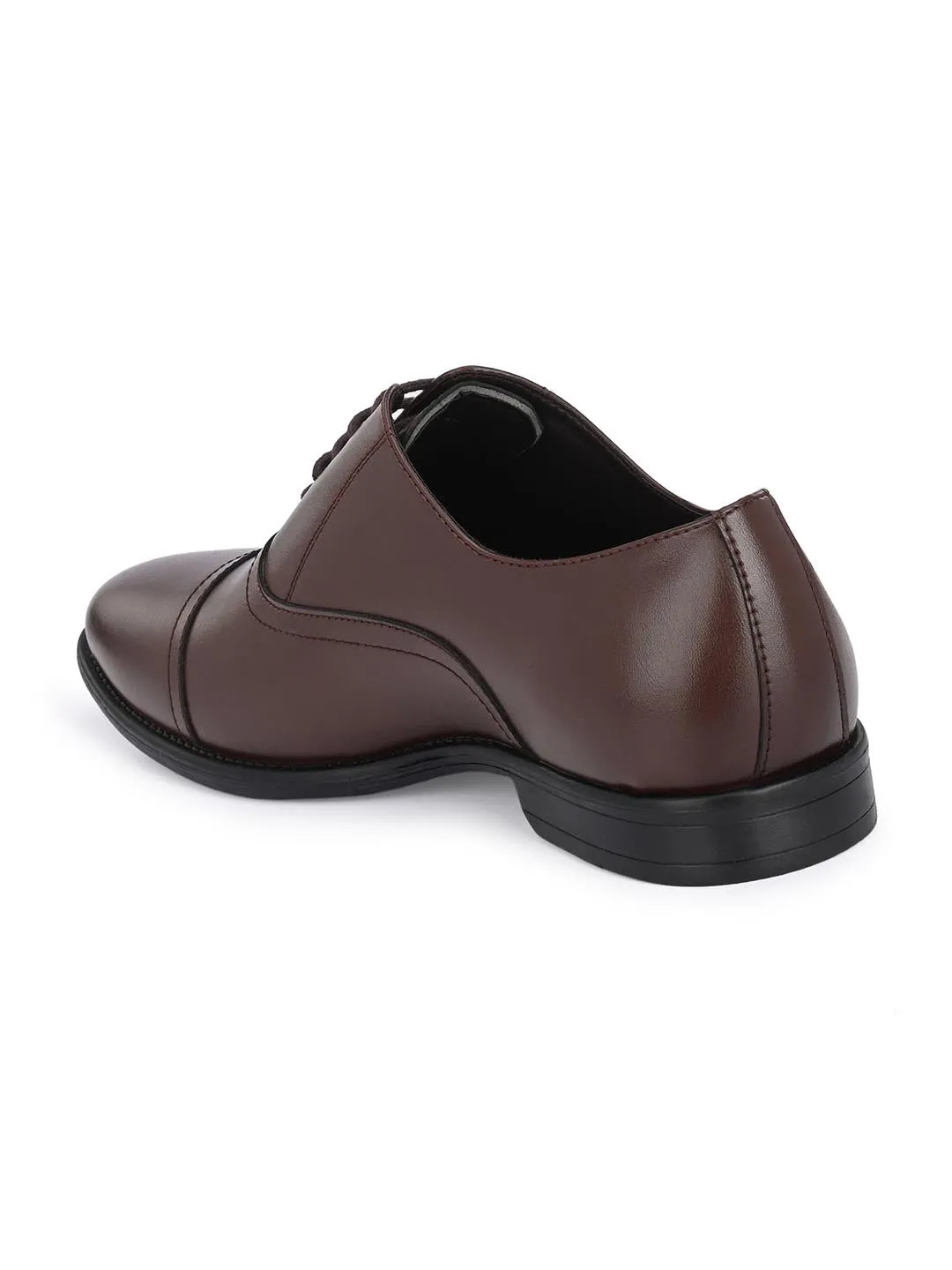 Alberto Torresi Brown Synthetic formal Shoes