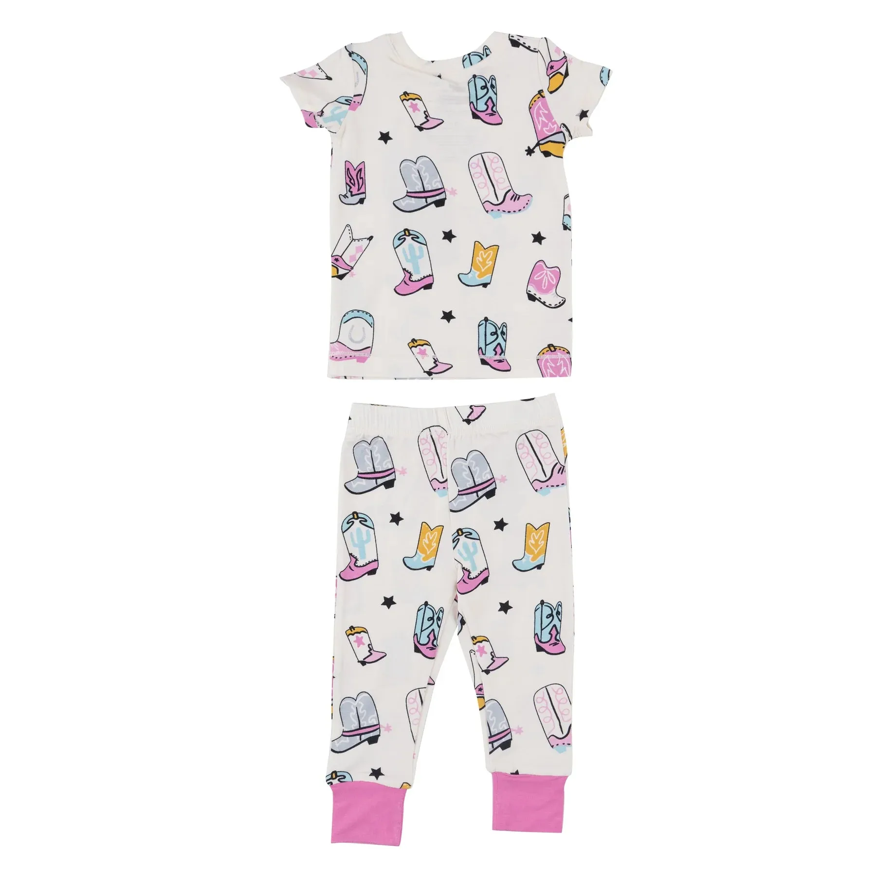 ANGEL DEAR BOOTS PINK LOUNGEWEAR SET