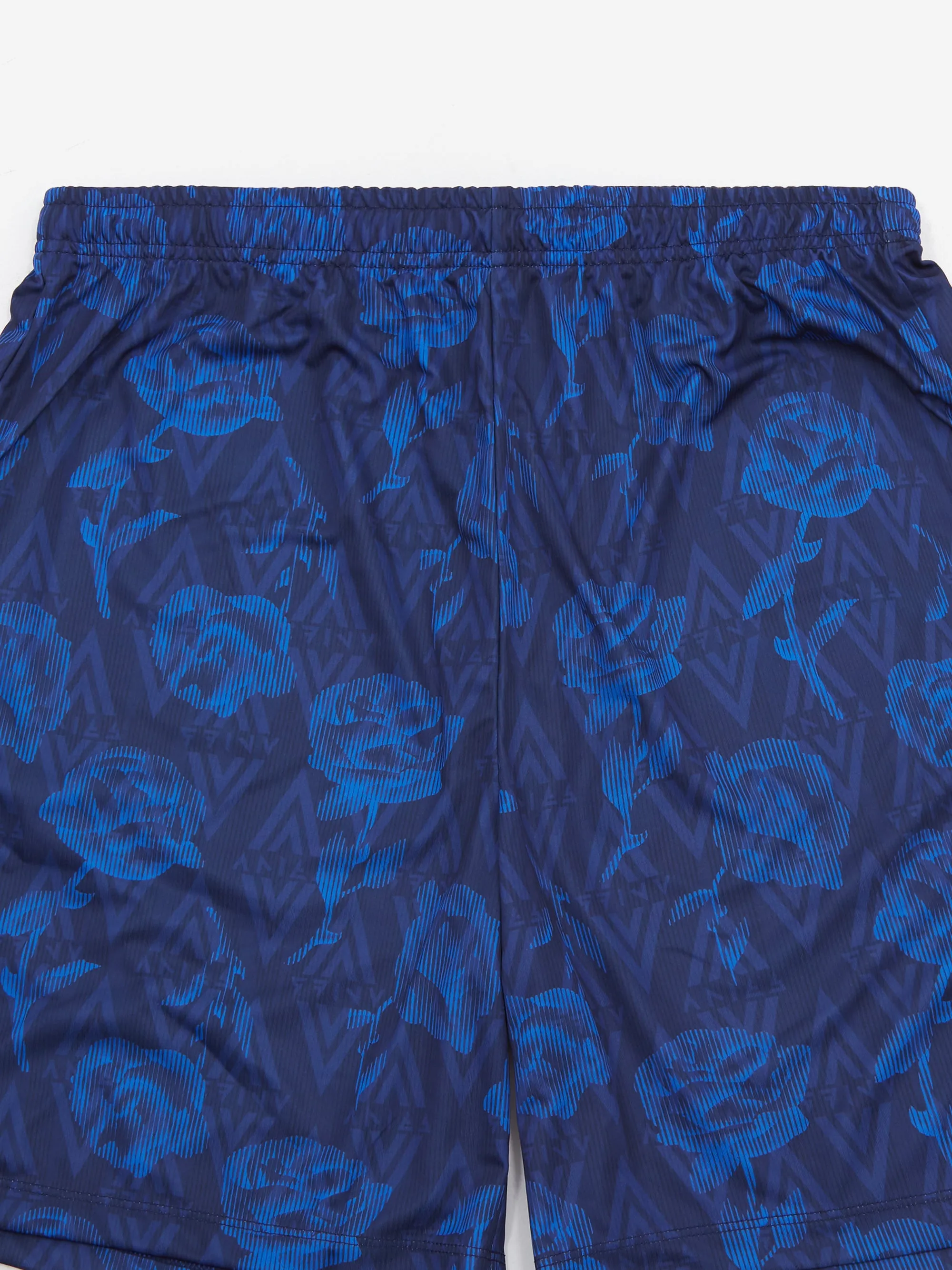 Aries x Umbro Roses Football Shorts - Blue