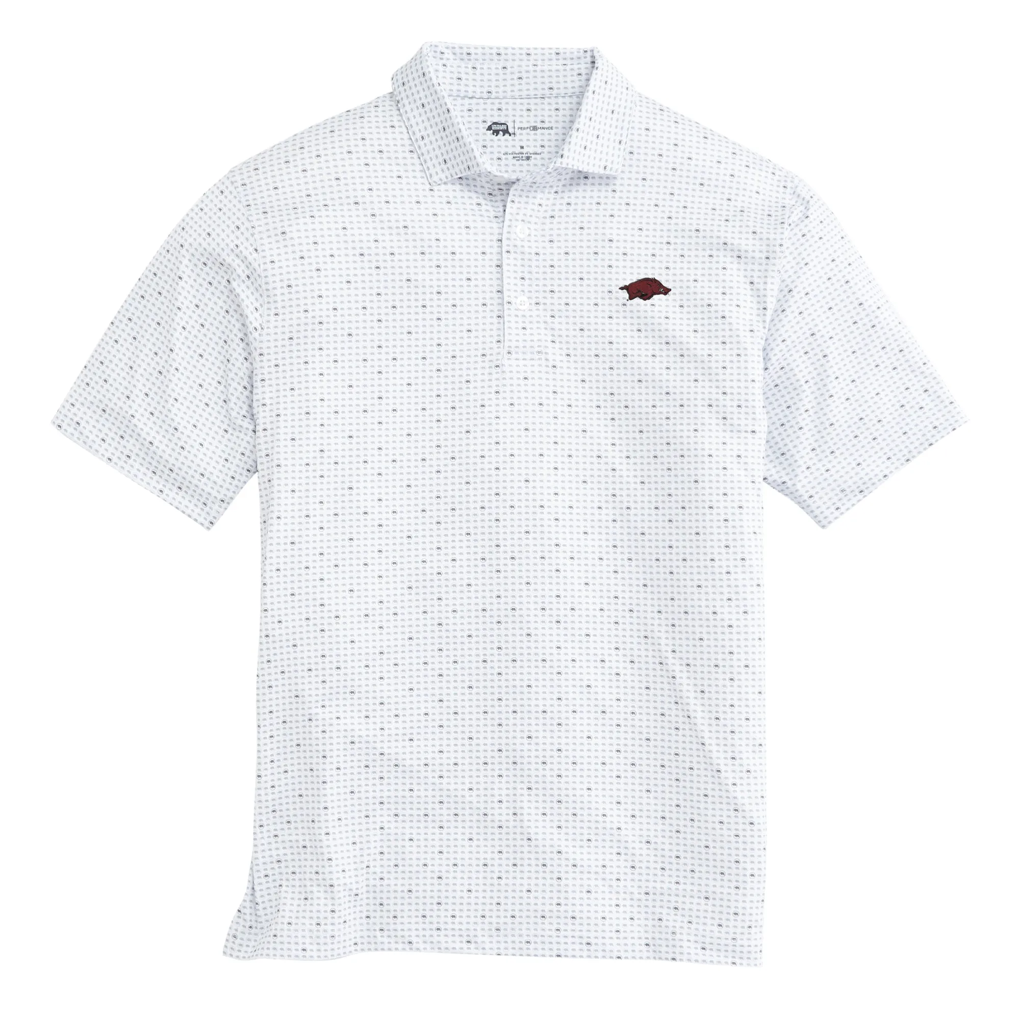 Arkansas Tour Logo Printed Performance Polo