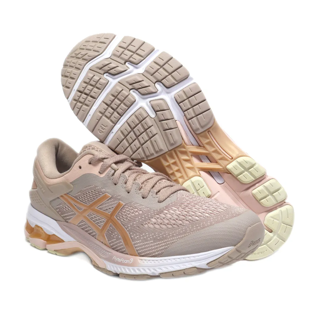 Asics Gel Kayano 26 High-Heel Shoes Leather Pink Colour For Women