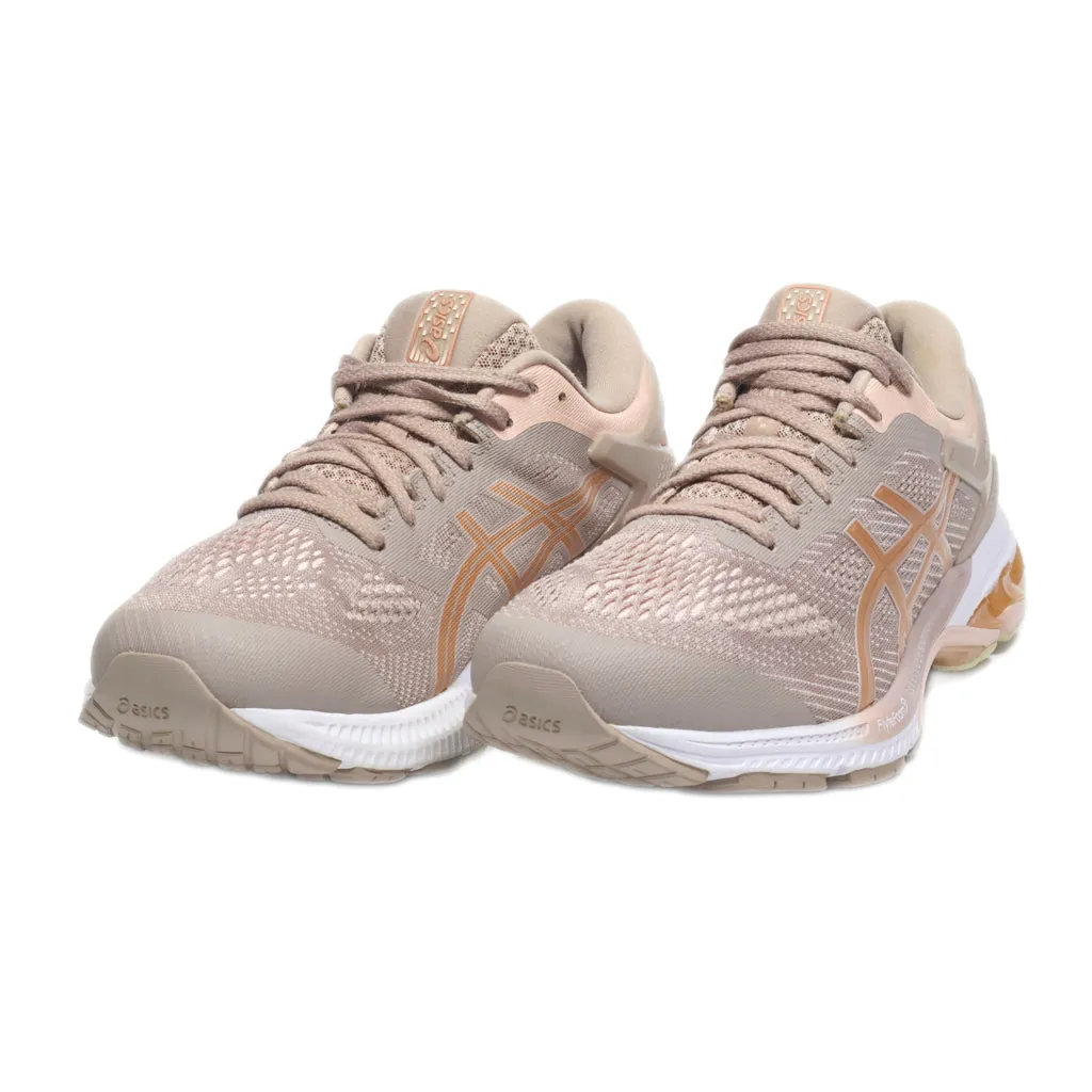 Asics Gel Kayano 26 High-Heel Shoes Leather Pink Colour For Women