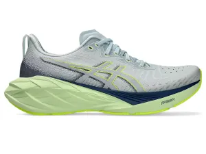 Asics Mens Novablast 4- Cool Grey/Blue Expanse (1011B693-022)