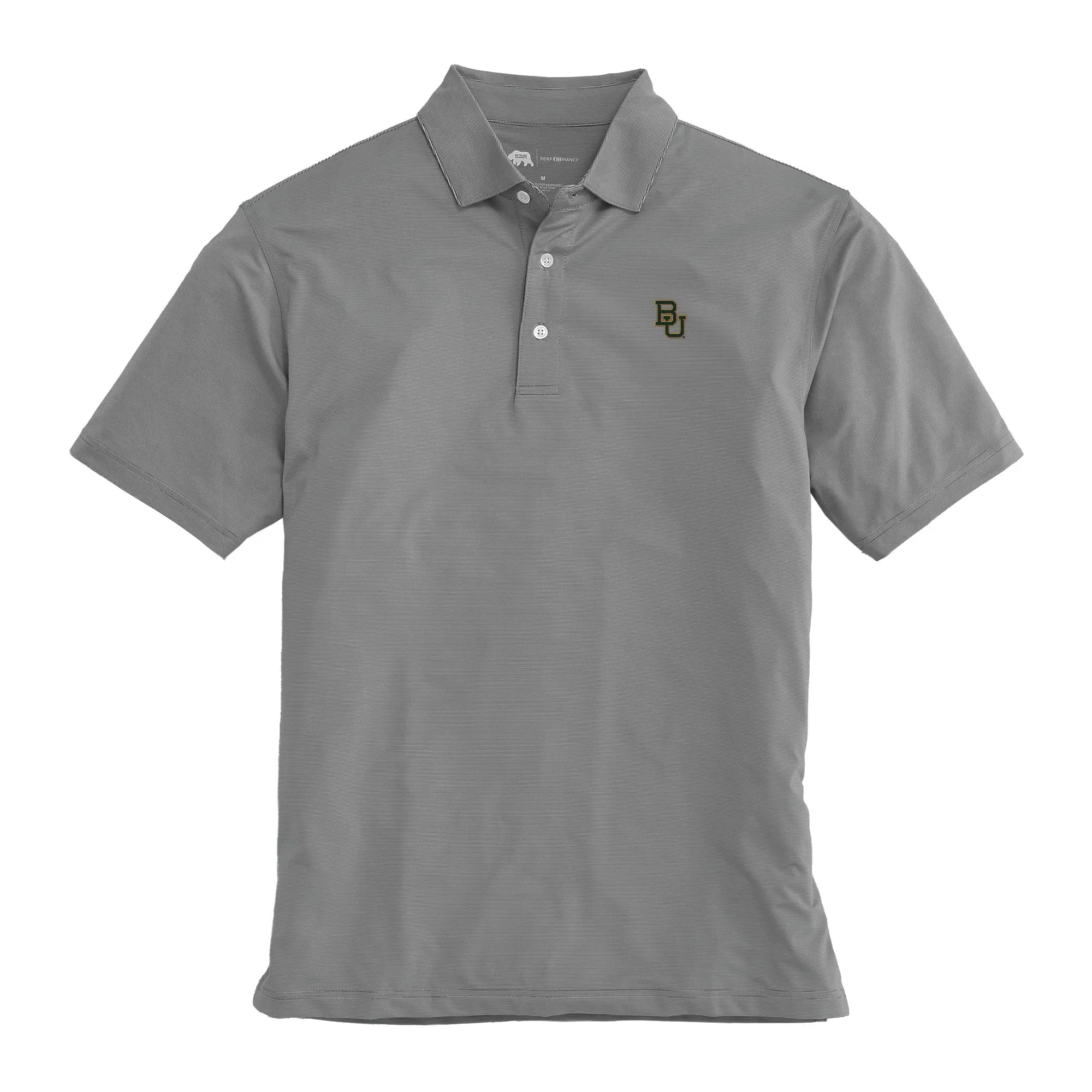 Baylor University Hairline Stripe Performance Polo