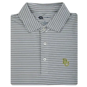 Baylor University Mulligan Stripe Performance Polo