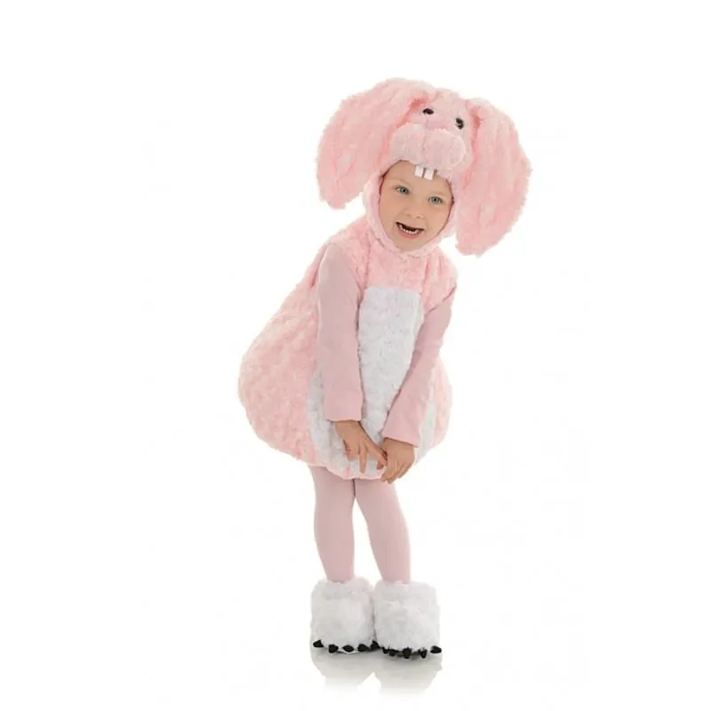 Belly Babies Pink Bunny Plush Child Toddler Costume