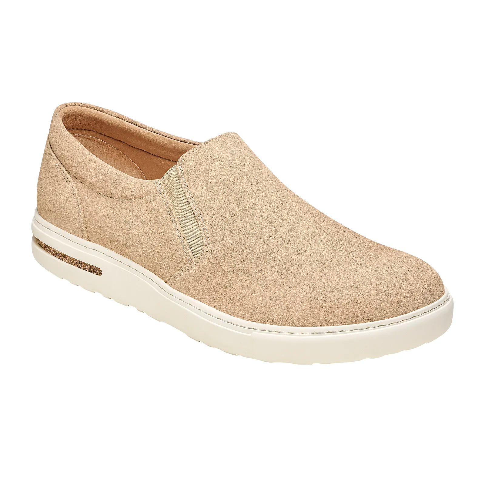 Birkenstock Oswego Slip On Sneaker (Men) - Sandcastle Suede