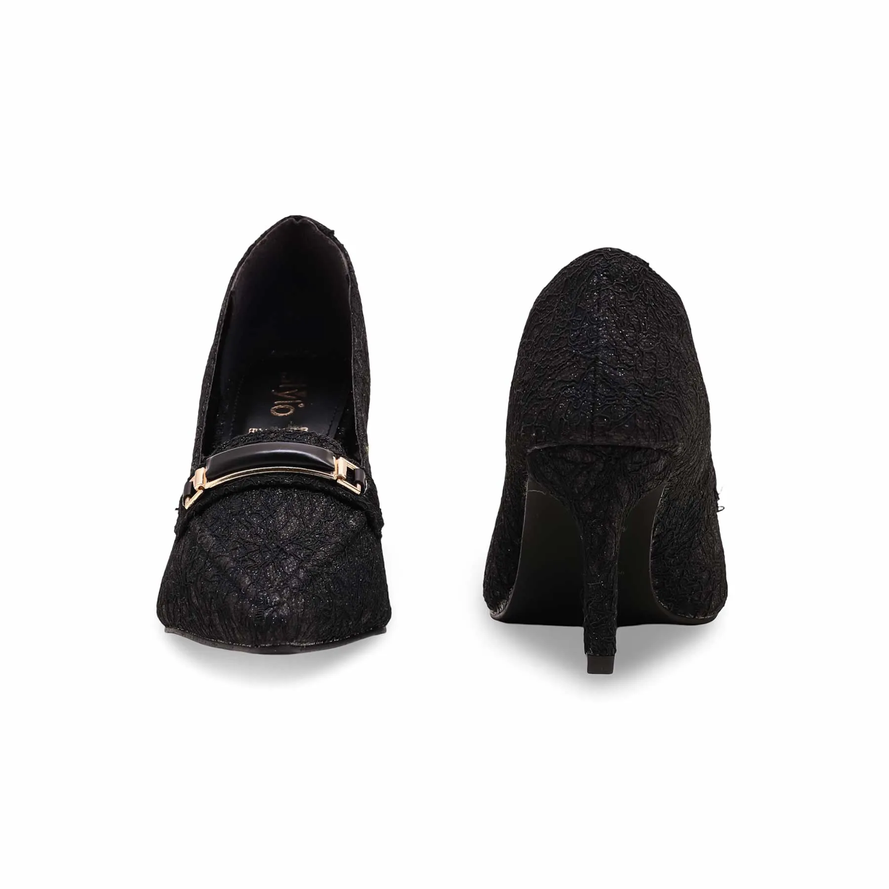 Black Court Shoes WN7423