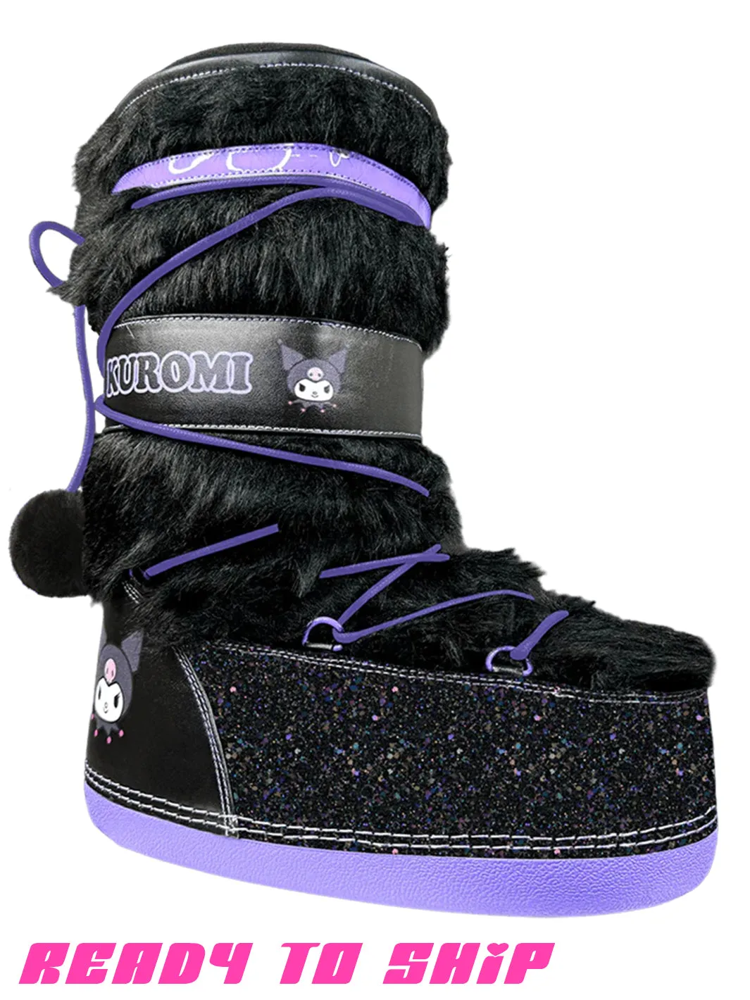 BLIZZ KUROMI MOON BOOTS