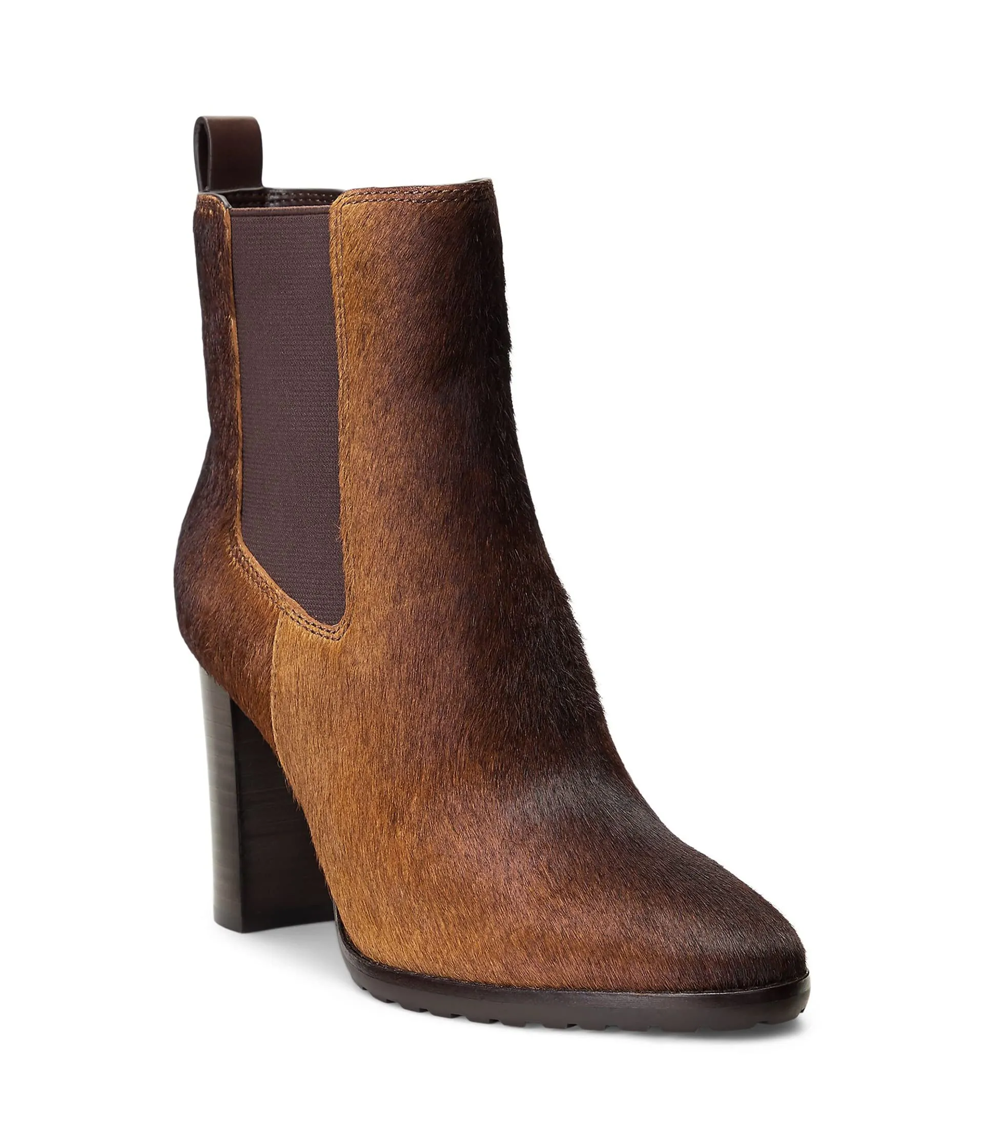 Boots LAUREN Ralph Lauren Mylah Ombré Haircalf Bootie