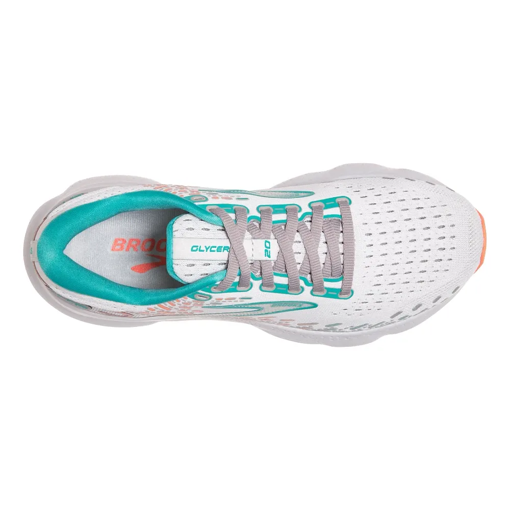 Brooks | Glycerin 20 | Women's | Oyster/Latigo Bay/Coral