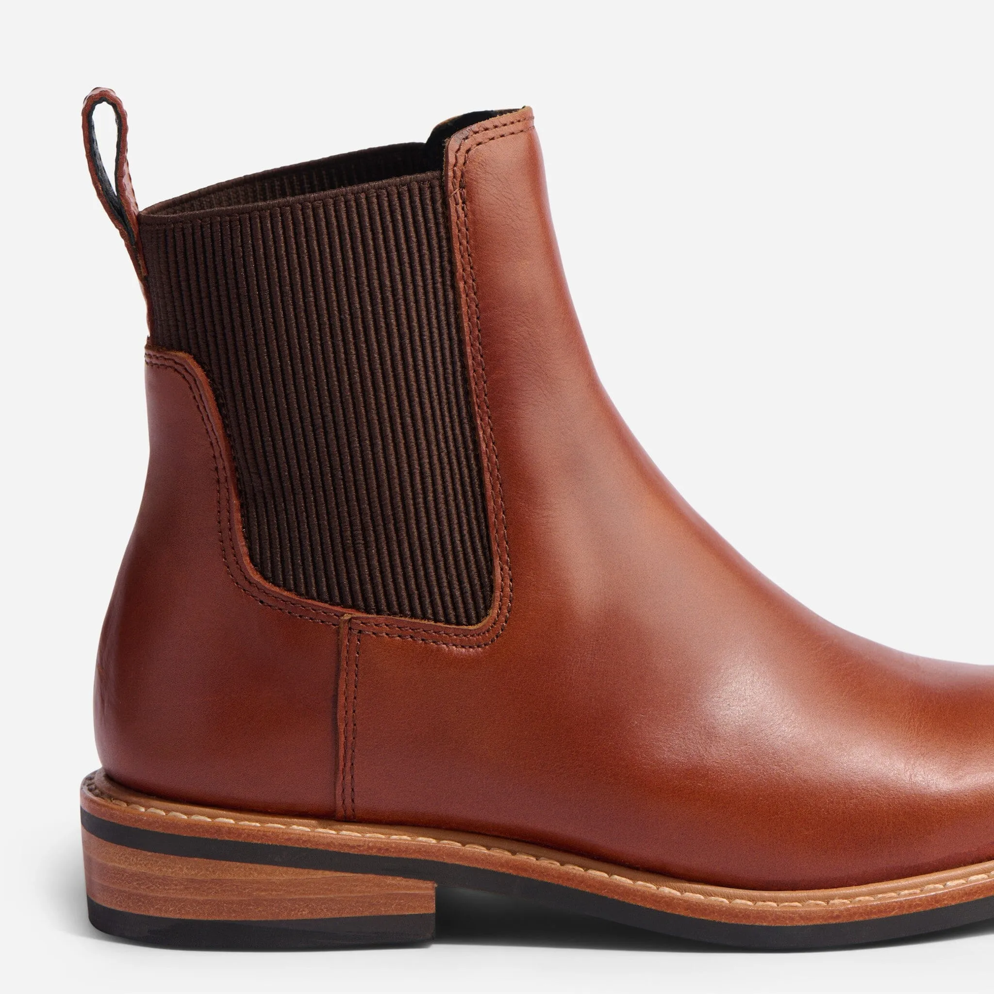 Carmen Chelsea Boot Brandy