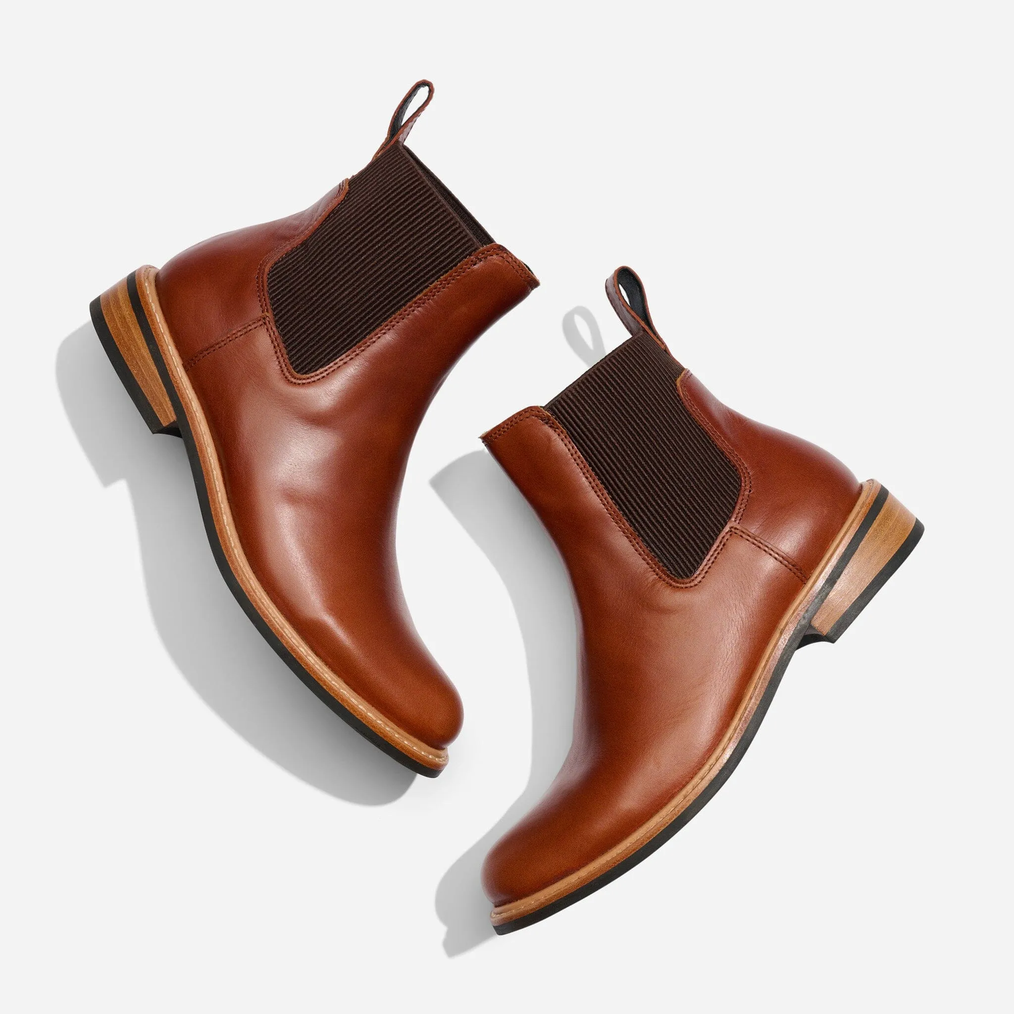 Carmen Chelsea Boot Brandy