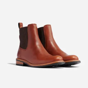 Carmen Chelsea Boot Brandy