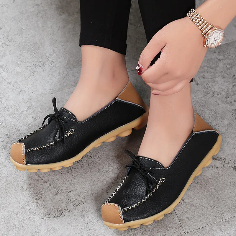 Casual Shoes Flat-bottomed Two-wear Step-on Single