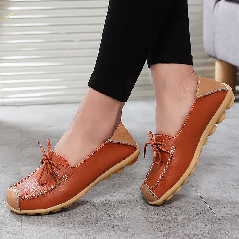 Casual Shoes Flat-bottomed Two-wear Step-on Single