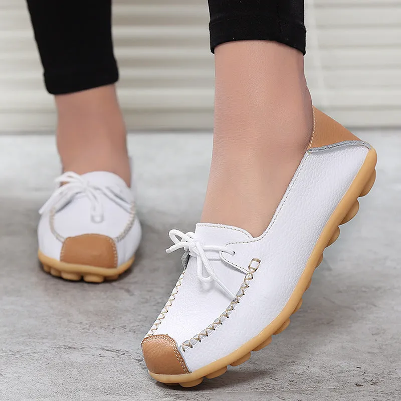 Casual Shoes Flat-bottomed Two-wear Step-on Single