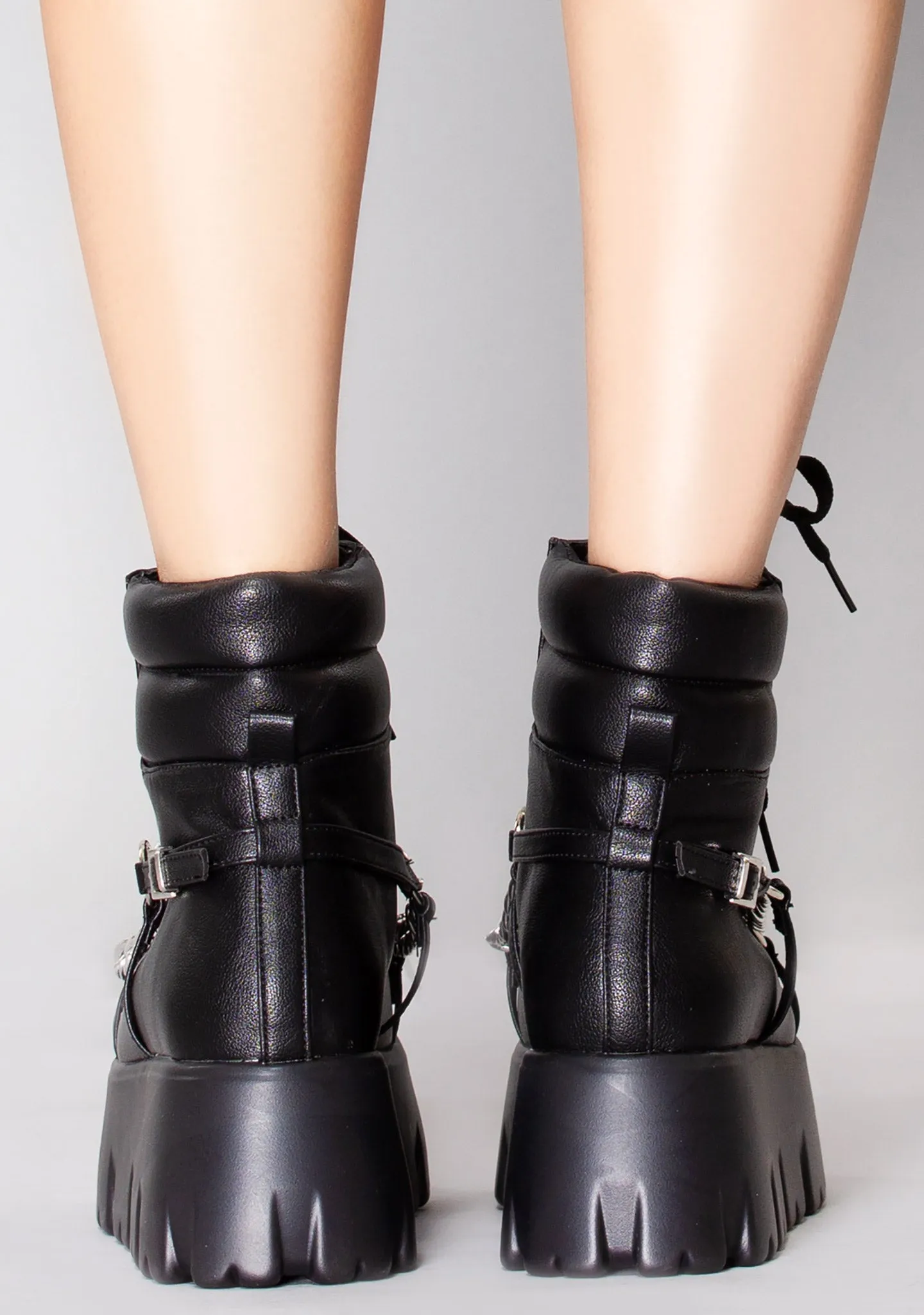 Chain Effect Platform Boots