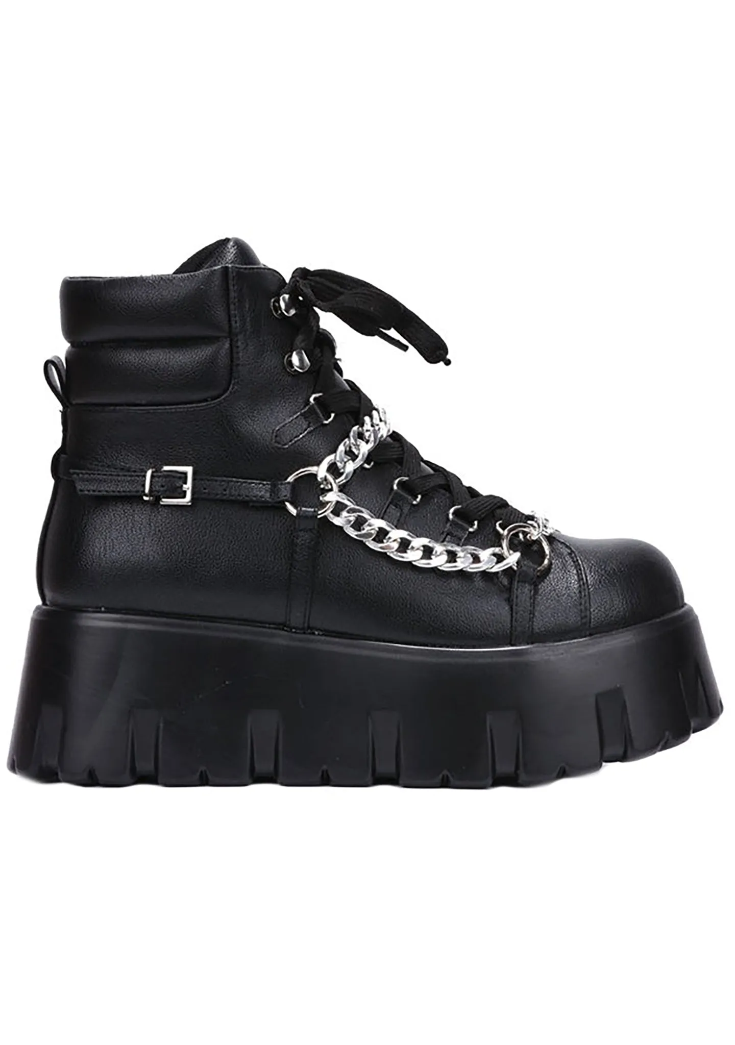 Chain Effect Platform Boots