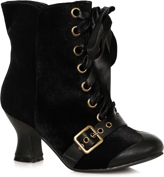 Charmed-253 Velvet Witch Booties