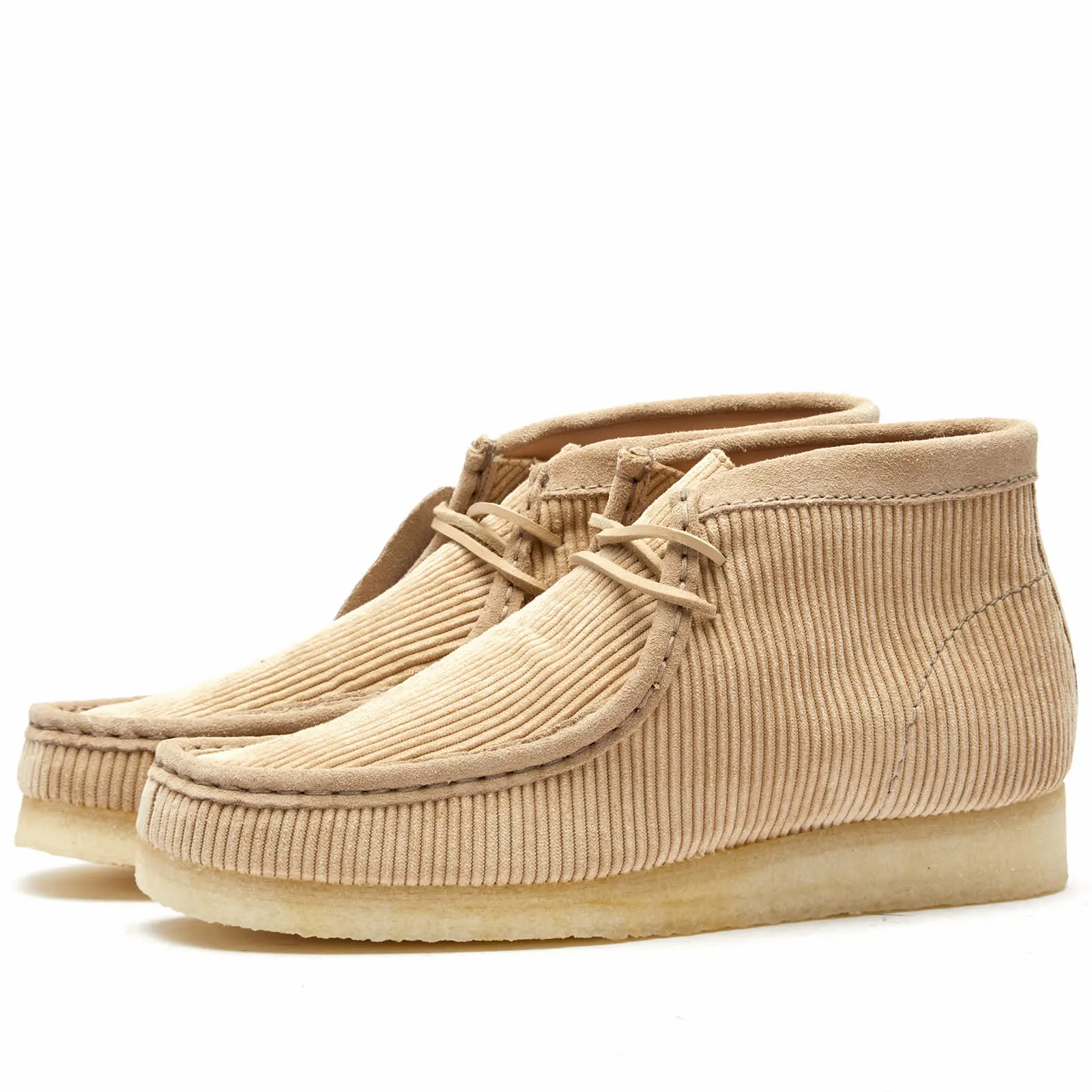 Clarks Originals Mayde Wallabee boots, beige