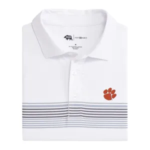 Clemson Prestwick Printed Performance Polo