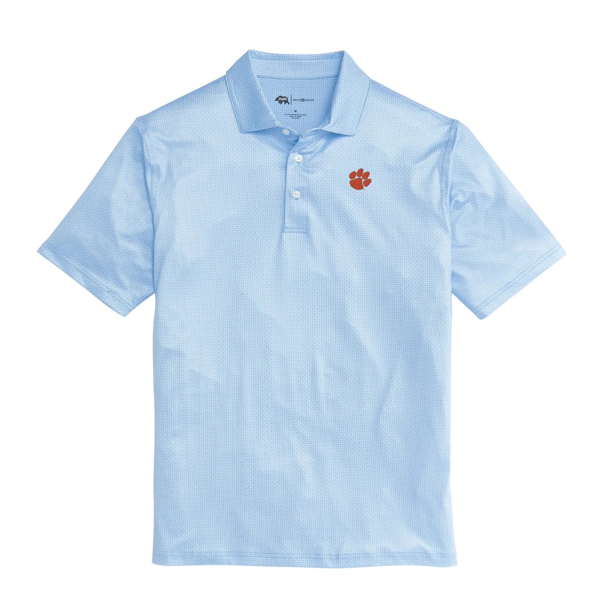 Clemson Range Printed Performance Polo