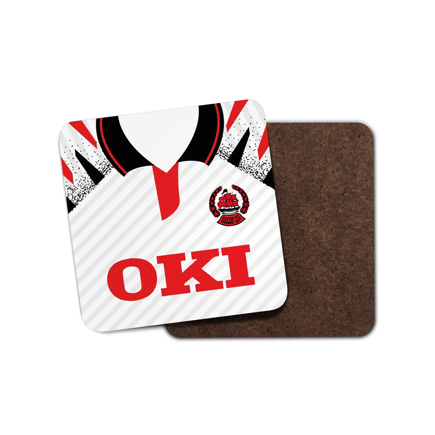 Clyde FC 1995 Home Coaster