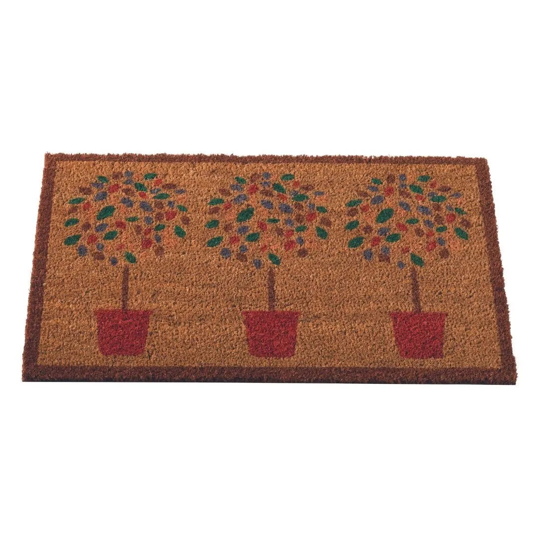 Coir Door Mat Bay Trees 45 x 75cm