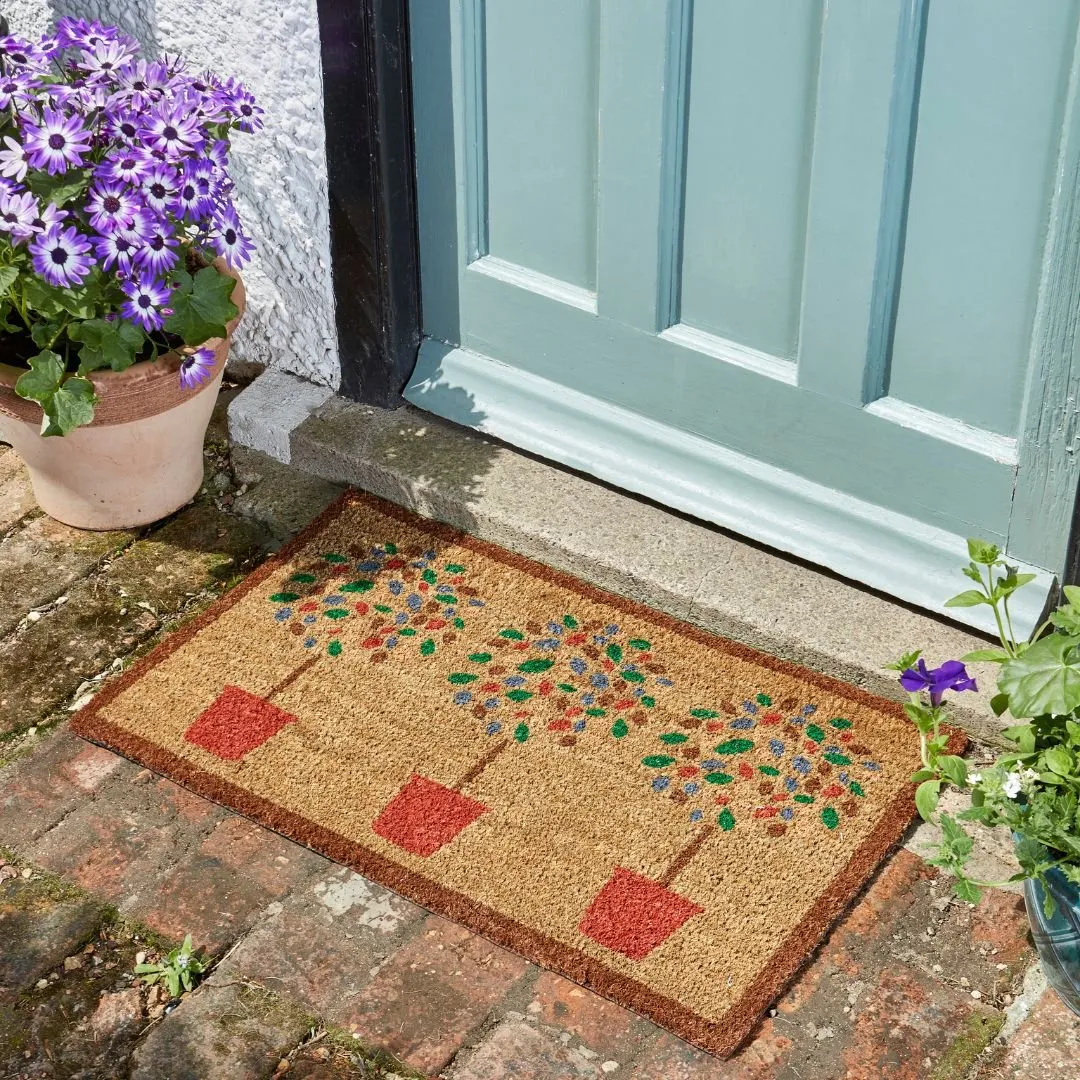 Coir Door Mat Bay Trees 45 x 75cm