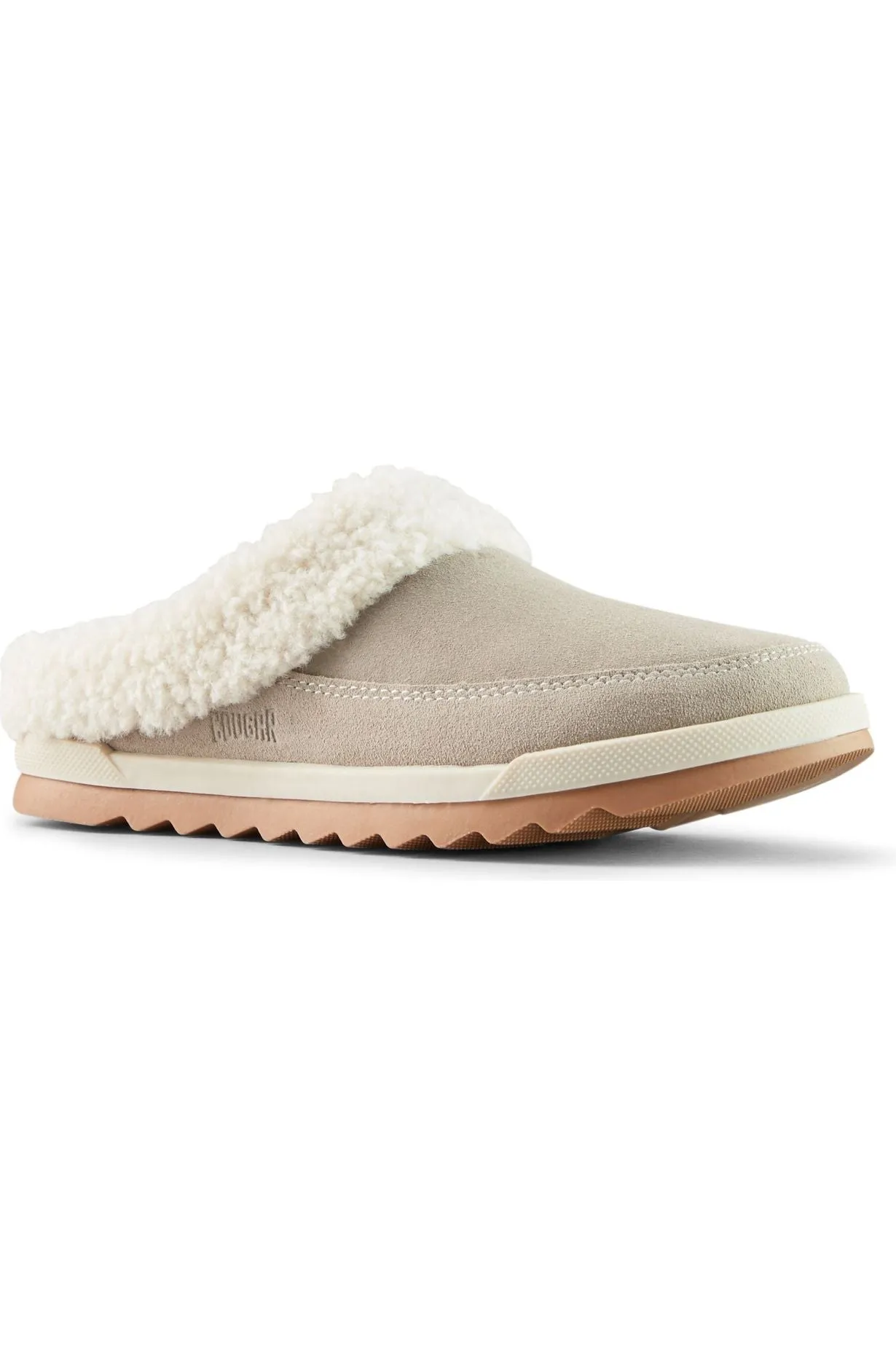 Cougar Indoor/Outdoor Suede Mule Slipper - Style Liliana