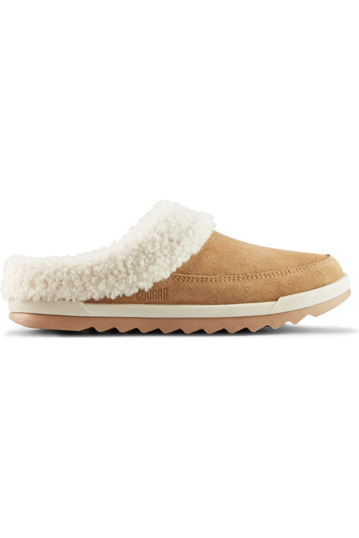 Cougar Indoor/Outdoor Suede Mule Slipper - Style Liliana