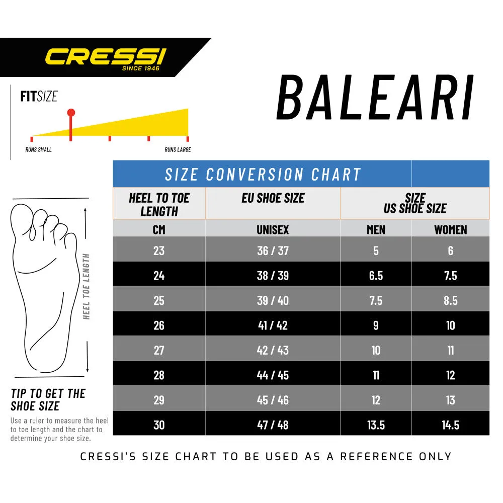 Cressi Baleari PHS Tall Dive Boots 6mm